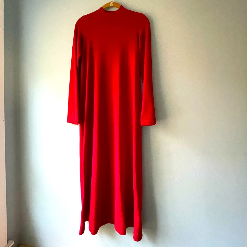 Christy Dawn Charlie Knit Dress in Scarlet Red Small